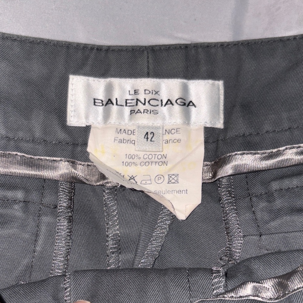 Balenciaga Le Dix Gray Trousers